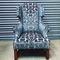Ремонт кресла: перетяжка тканью, метро Цветной Бульвар